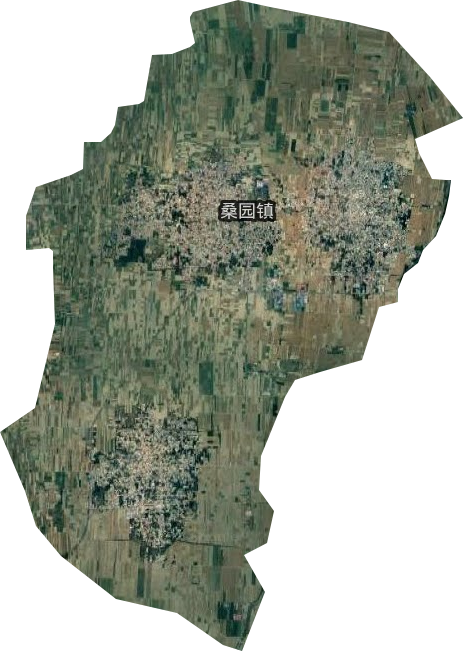 桑园镇卫星图