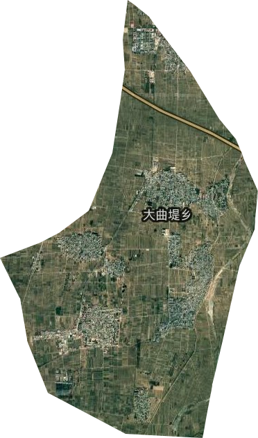 大曲堤乡卫星图
