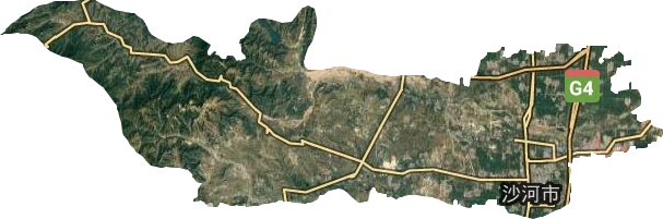 沙河市卫星图