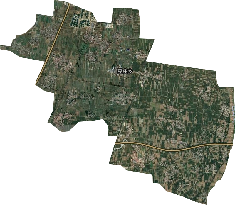 豆庄乡卫星图