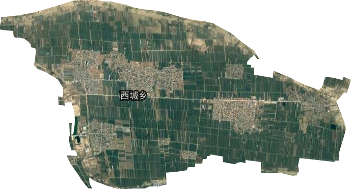 西城乡卫星图