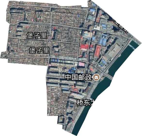 堡子里街道卫星图