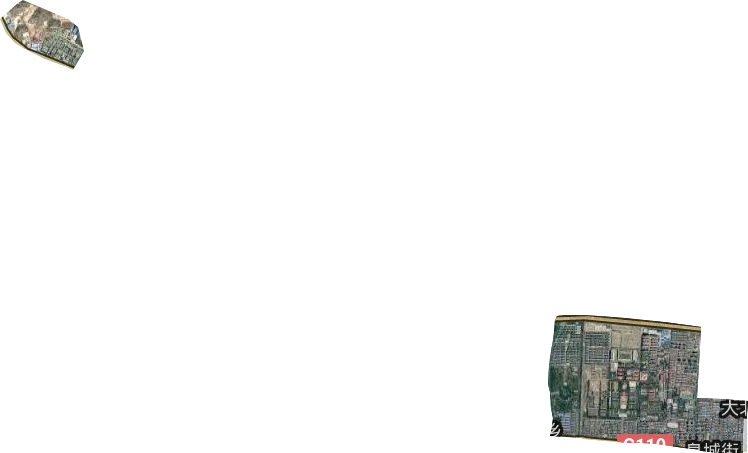 皇城街道卫星图