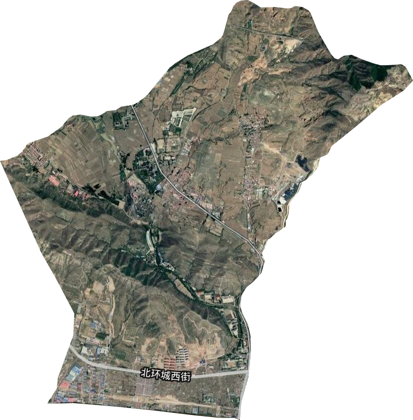 塔儿村乡卫星图