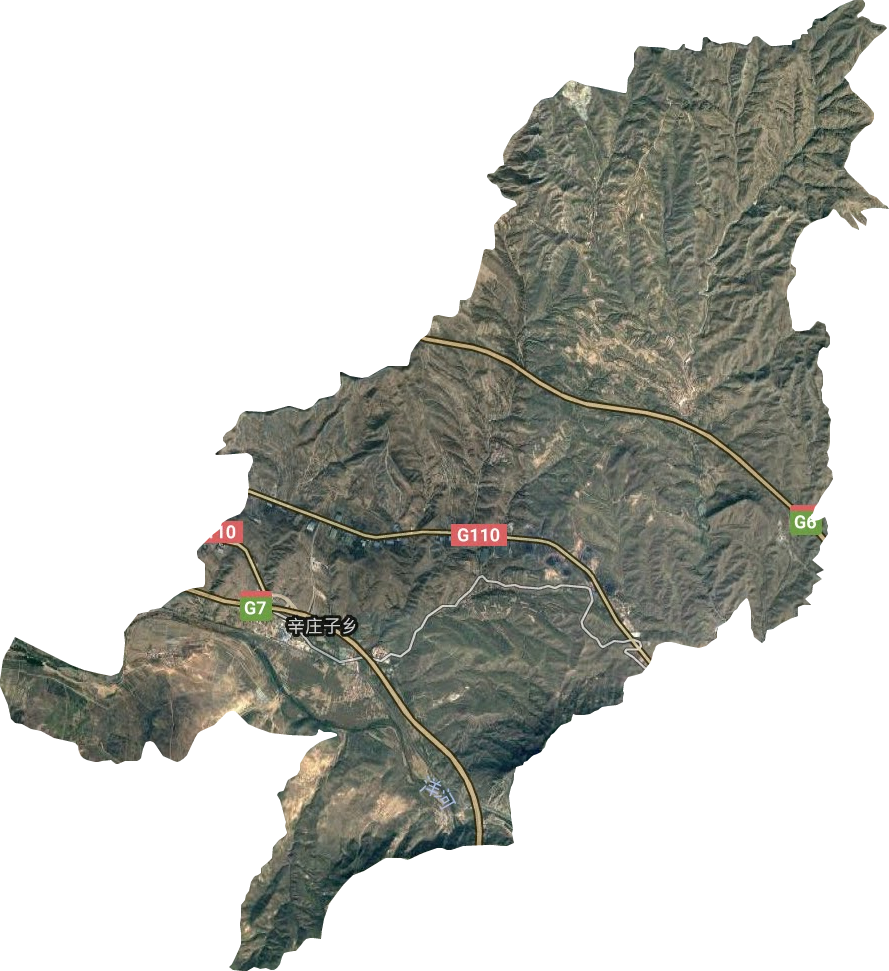 辛庄子乡卫星图
