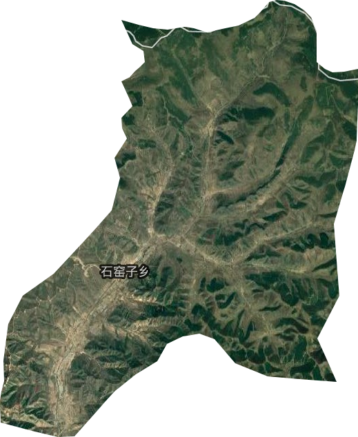 石窑子乡卫星图