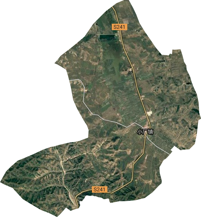 小厂镇卫星图