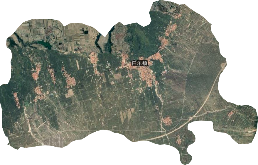 白乐镇卫星图