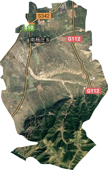 南杨庄乡卫星图