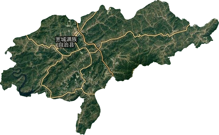 宽城满族自治县卫星图