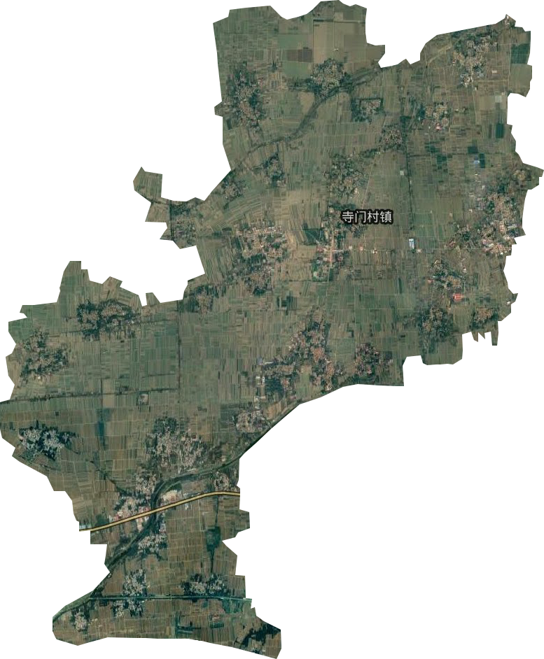 寺门村镇卫星图