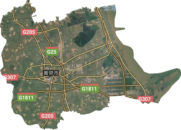 黄骅市卫星图