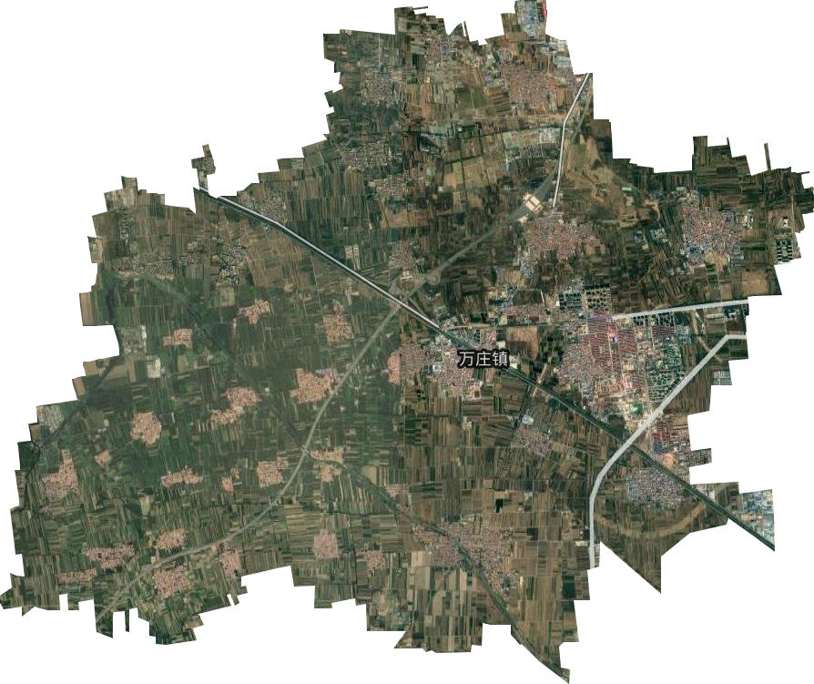 万庄镇卫星图