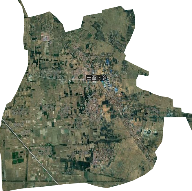 三圣口乡卫星图