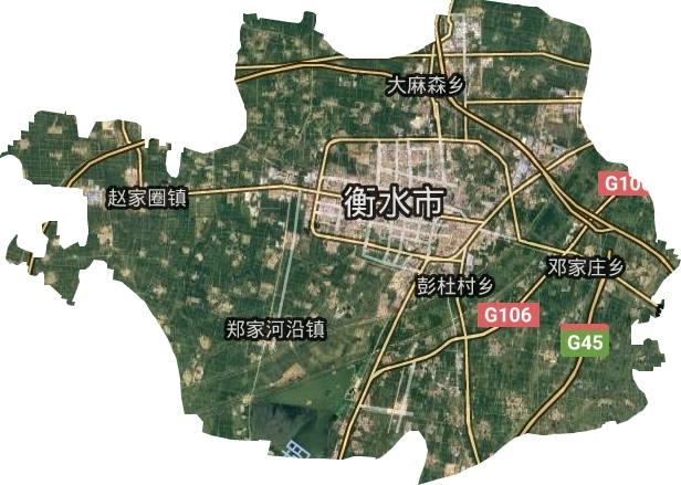 桃城区卫星图