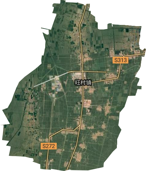 旺村镇卫星图