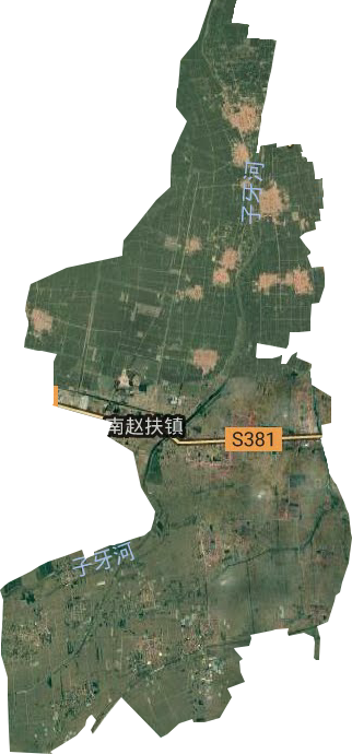 南赵扶镇卫星图