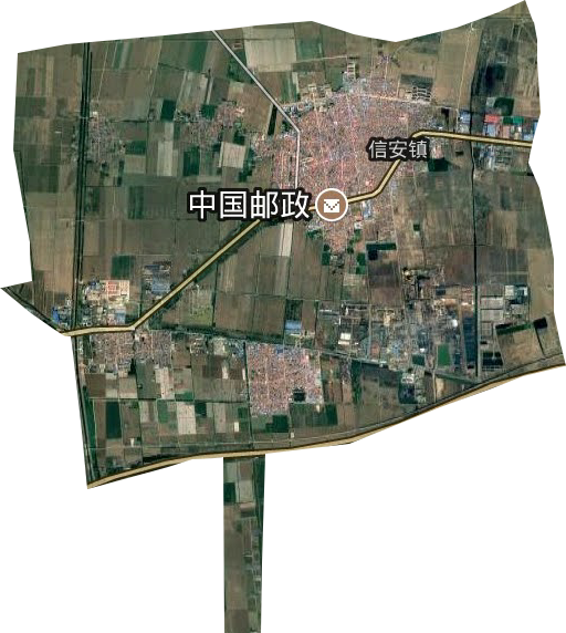 信安镇卫星图