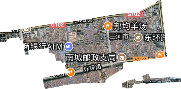 鼎盛东大街街道卫星图