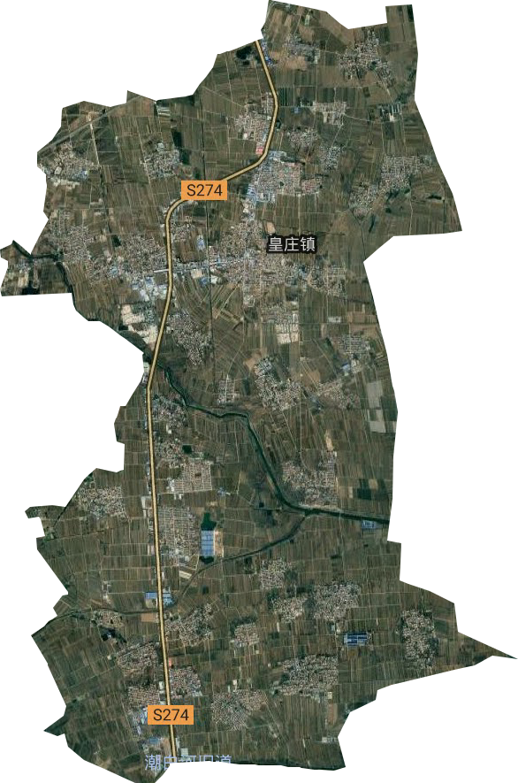 皇庄镇卫星图