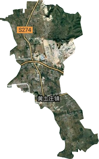 黄土庄镇卫星图