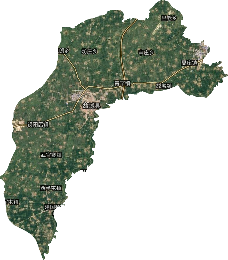 故城县卫星图