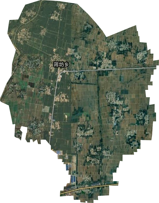 蒋坊乡卫星图