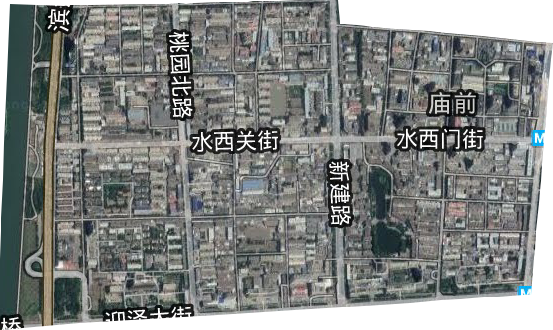 庙前街道卫星图