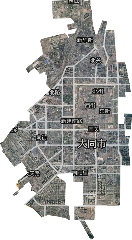 城区卫星图
