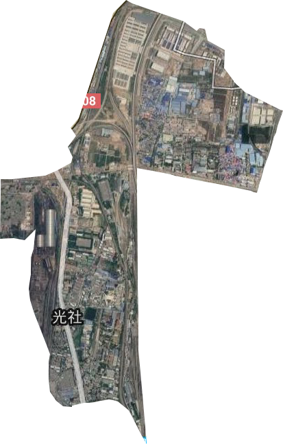 光社街道卫星图