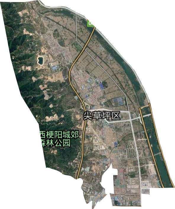 柴村街道卫星图