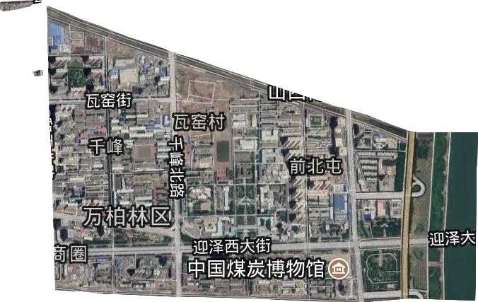 千峰街道卫星图