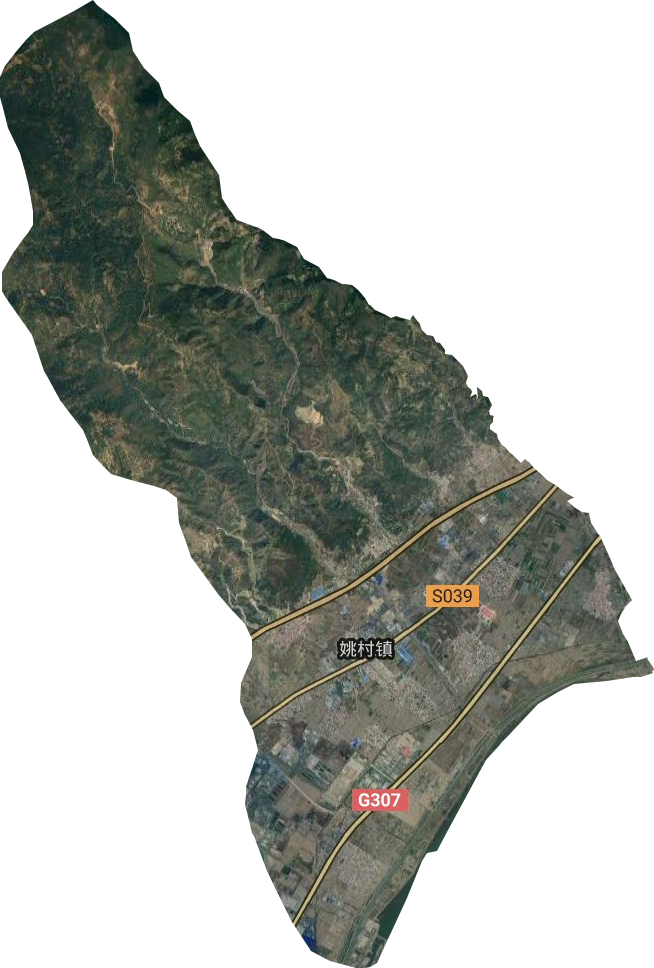 姚村镇卫星图