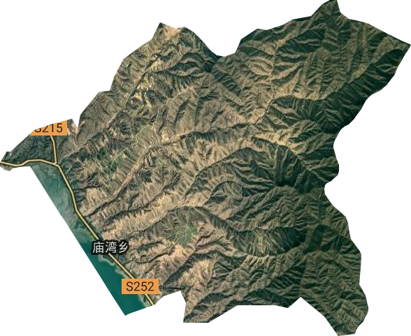 庙湾乡卫星图