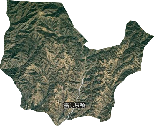 加乐泉乡卫星图