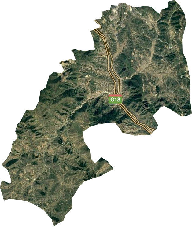 千佛岭乡卫星图