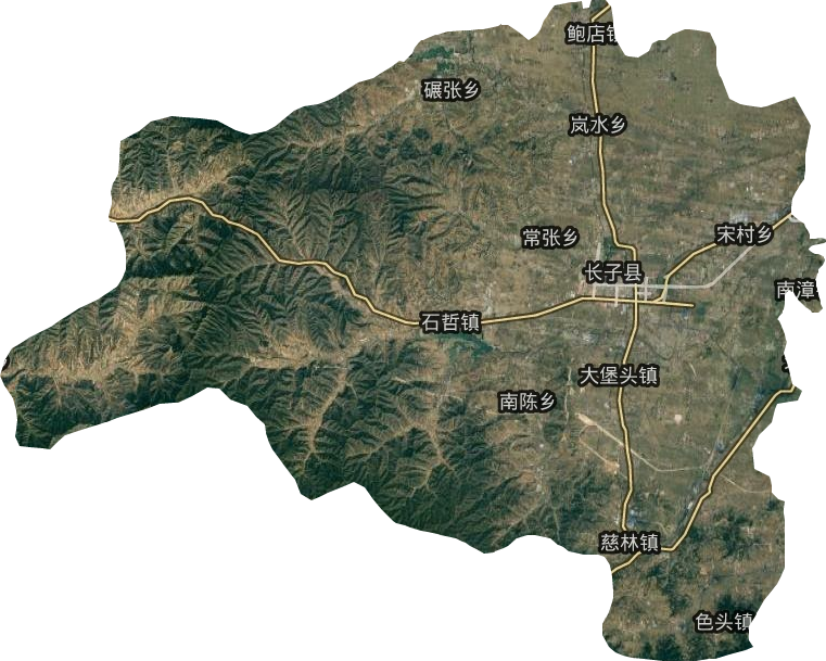 长子县卫星图