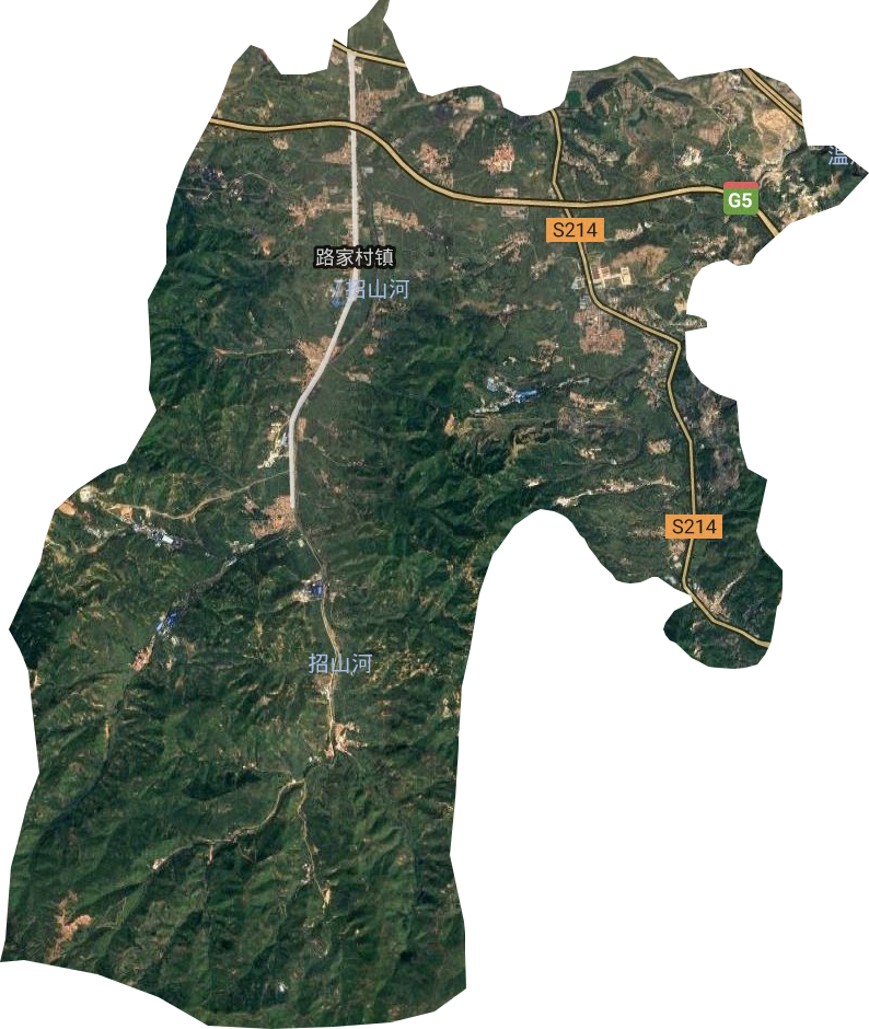 路家村镇卫星图