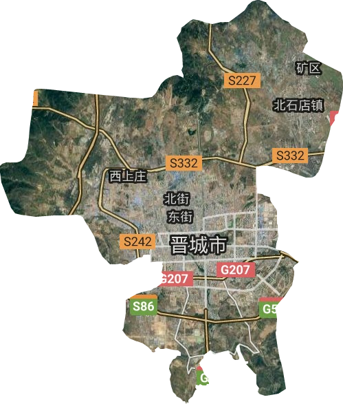 城区卫星图