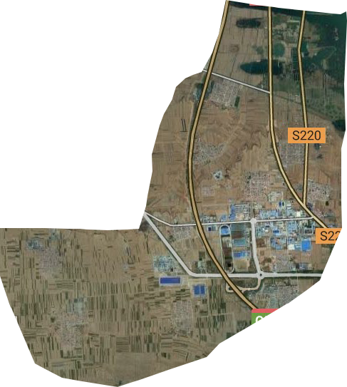 康庄工业园区卫星图