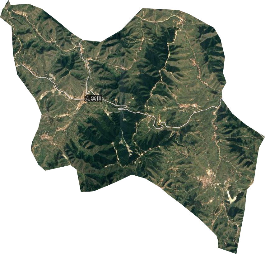 龙溪镇卫星图