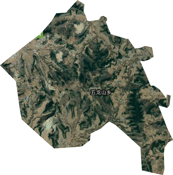 五龙山乡卫星图