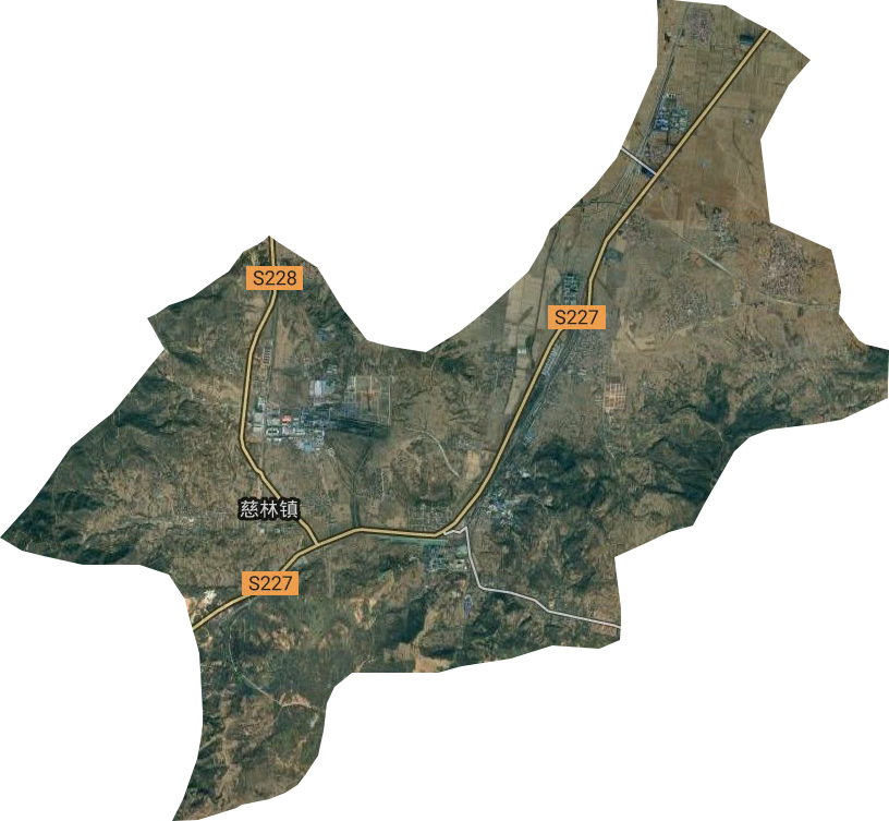 慈林镇卫星图