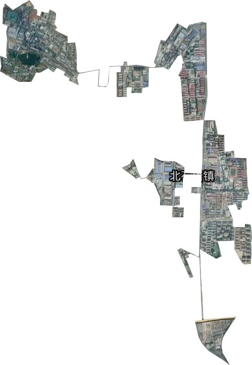 矿区街道卫星图