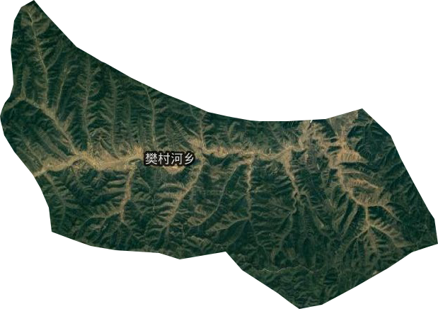 樊村河乡卫星图