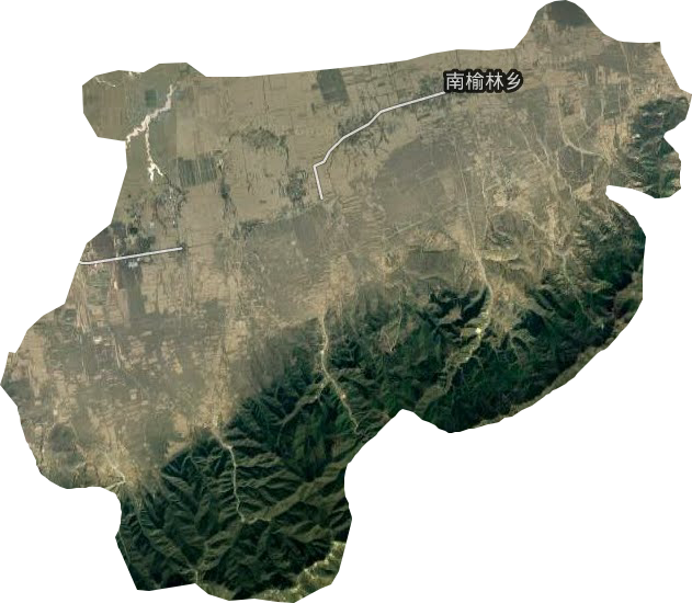 南榆林乡卫星图