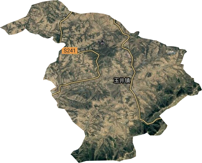 玉井镇卫星图
