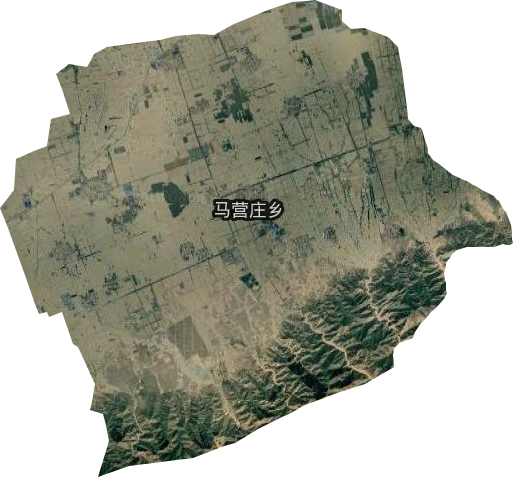 马营庄乡卫星图