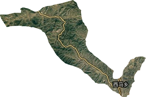 西马乡卫星图