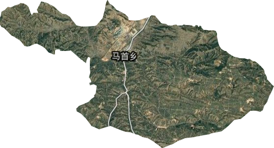 马首乡卫星图